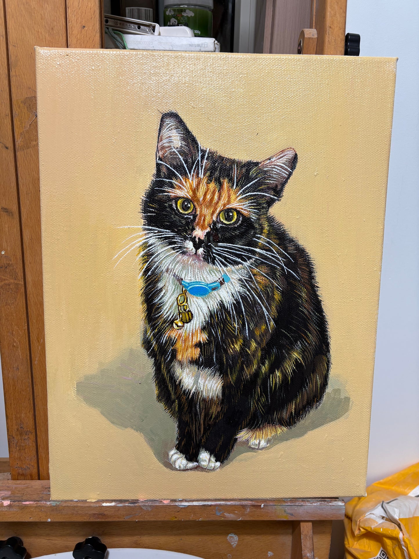 Hand-Painted Realistic Oil Pet Portrait Custom| Lifetime Keepsake
