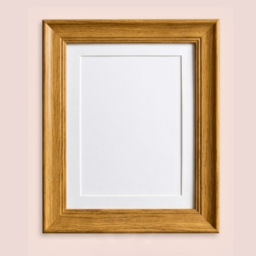 Custom Minimalist Pet Photo Frame – Personalized Dog & Cat Picture Frame, Modern Neutral Home Decor, Framed Pet Photo