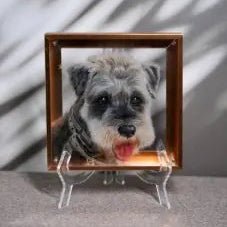 Dimension Series: Multi-Layered 3D Acrylic Pet Portrait - Premium Modern Gift Edition