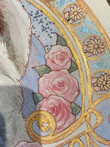 “Musha” Princess Style Custom Pet Portrait-Moonflower & Daisy