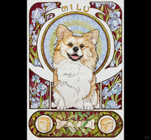 “Musha” Princess Style Custom Pet Portrait-"MILU"