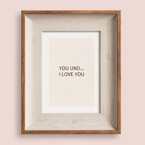 Custom Minimalist Pet Photo Frame – Personalized Dog & Cat Picture Frame, Modern Neutral Home Decor, Framed Pet Photo