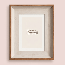 Custom Minimalist Pet Photo Frame – Personalized Dog & Cat Picture Frame, Modern Neutral Home Decor, Framed Pet Photo