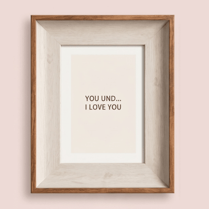 Custom Minimalist Pet Photo Frame – Personalized Dog & Cat Picture Frame, Modern Neutral Home Decor, Framed Pet Photo