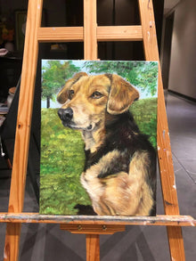 Hand-Painted Realistic Oil Pet Portrait Custom| Lifetime Keepsake