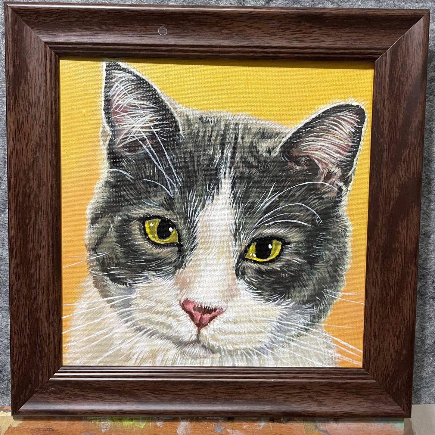 Hand-Painted Realistic Oil Pet Portrait Custom| Lifetime Keepsake