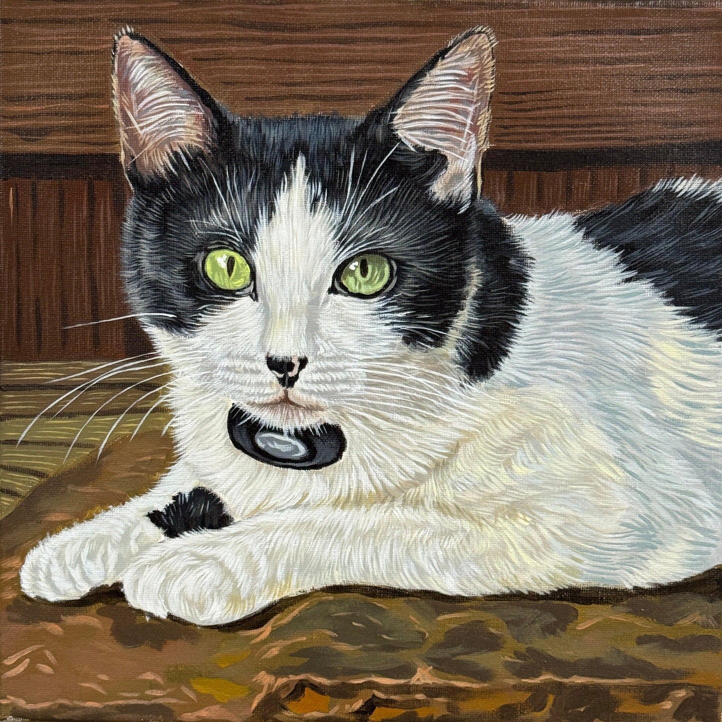 Hand-Painted Realistic Oil Pet Portrait Custom| Lifetime Keepsake