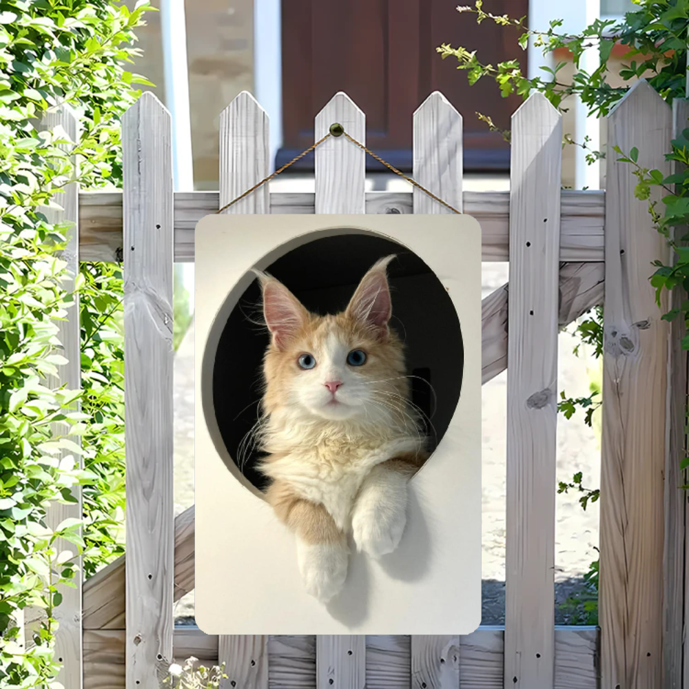Custom dog&cat pet tin sign
