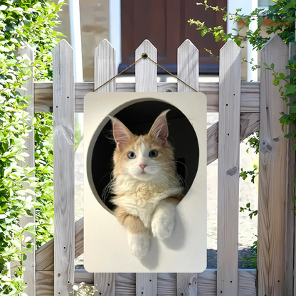 Custom dog&cat pet tin sign