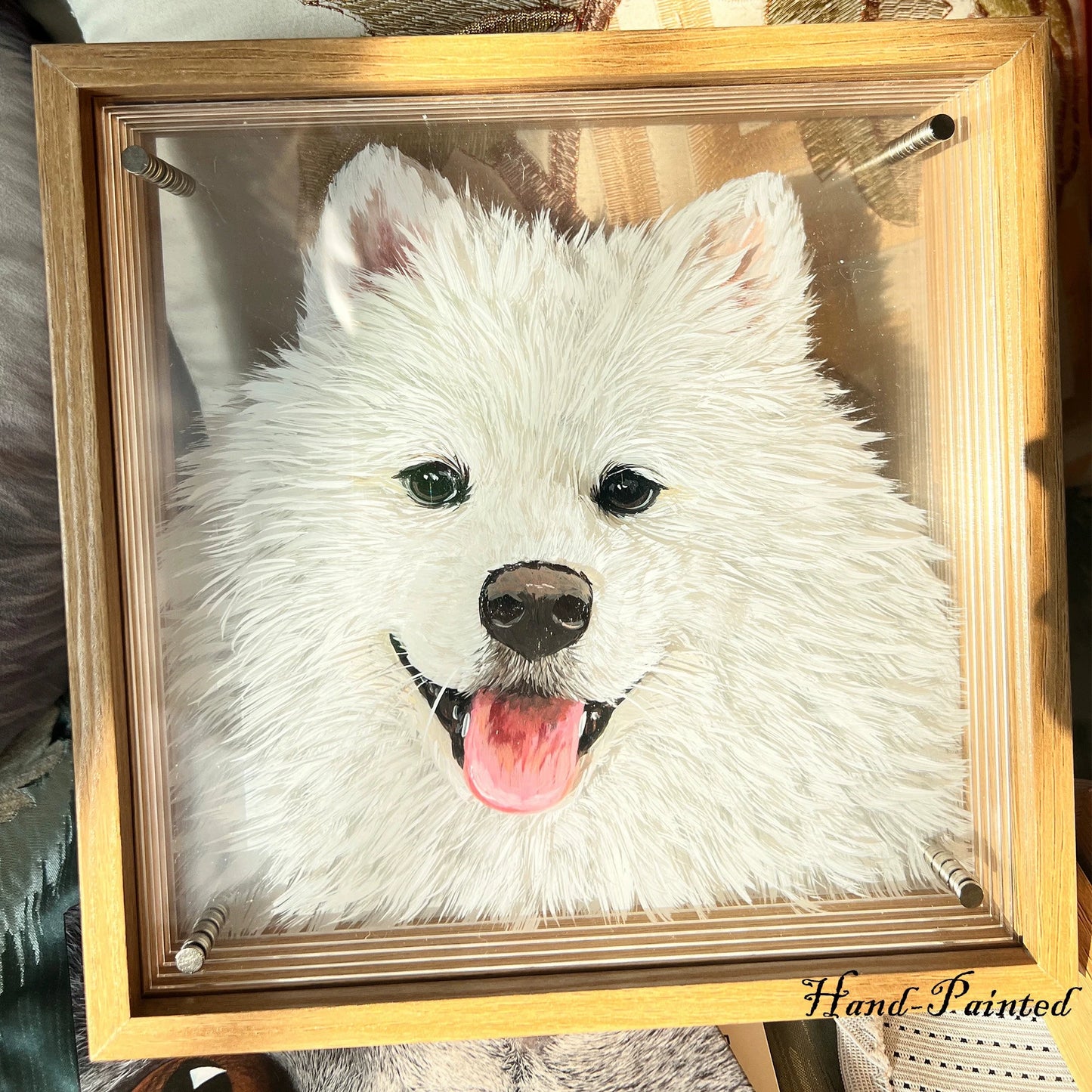 3D Multi-Layer Acrylic Pet Portrait - Custom Depth Art Painting for Dogs & Cats