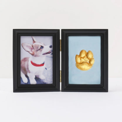 Pet paw print memorial diy