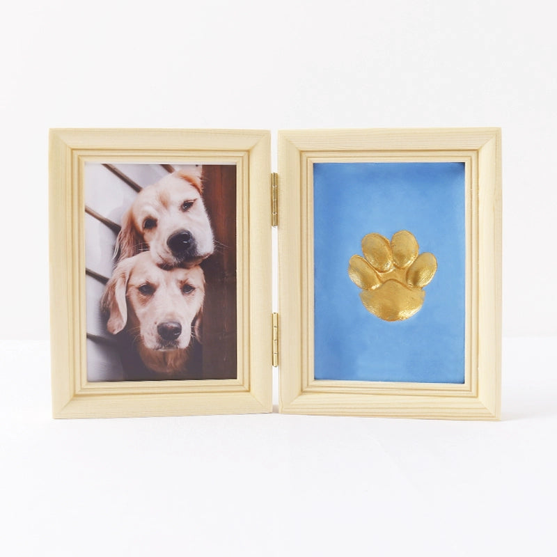 Pet paw print memorial diy