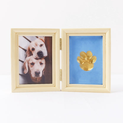 Pet paw print memorial diy