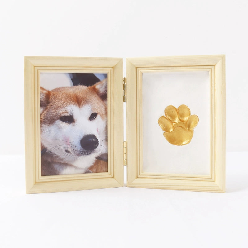 Pet paw print memorial diy