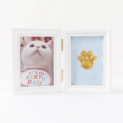 Pet paw print memorial diy