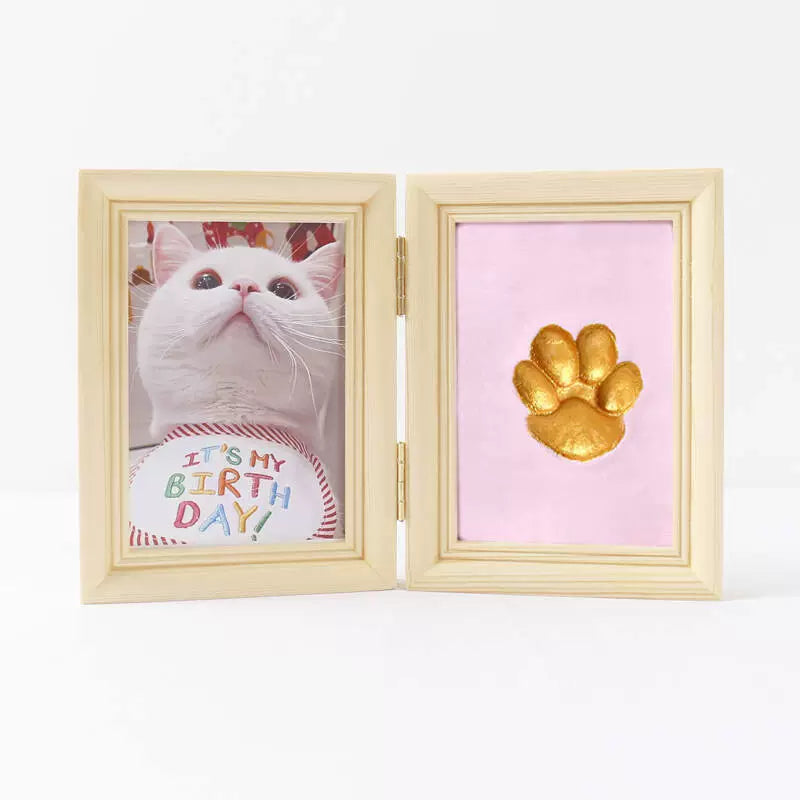 Pet paw print memorial diy