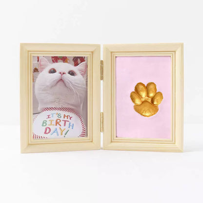Pet paw print memorial diy