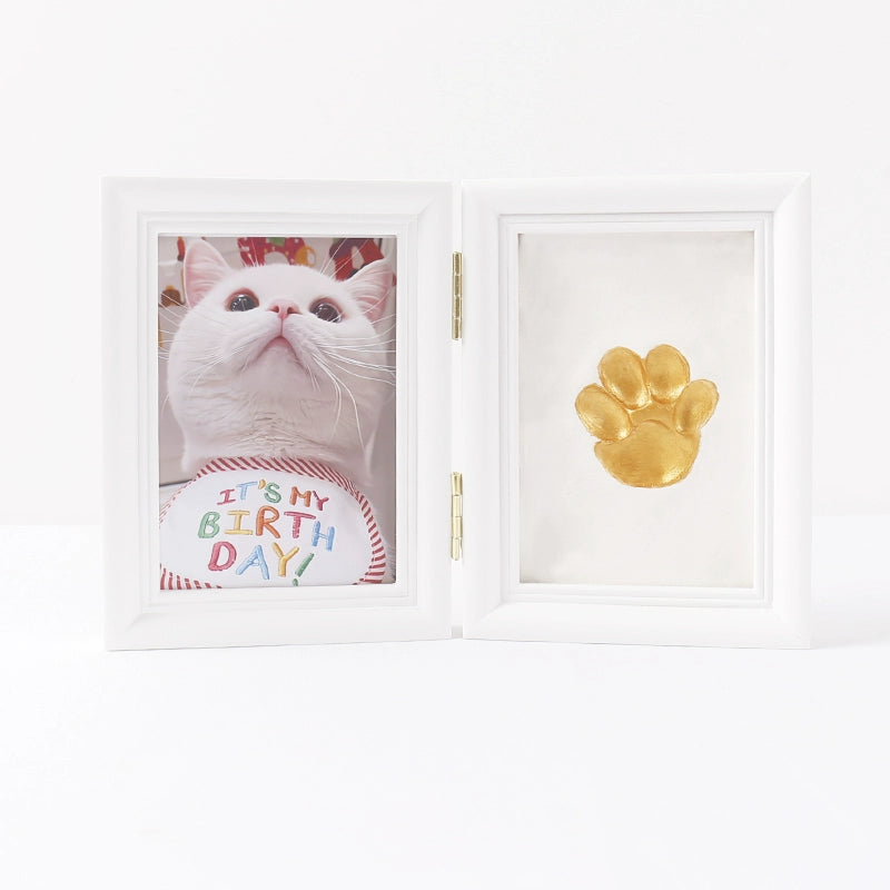 Pet paw print memorial diy