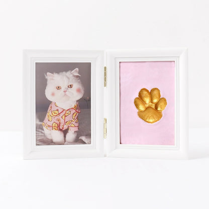Pet paw print memorial diy