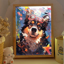 Custom 3D Adjustable Light Pet Portrait-Sunshine Bernese Mountain Dog
