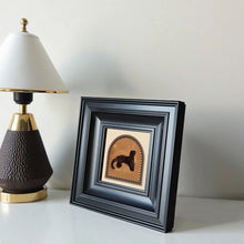 Minimalist Vintage-Style Watercolor and Oil Painting Frame