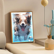 Custom 3D Adjustable Light Pet Portrait-seabed world