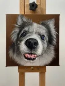 Museum-Grade Oil Pet Portrait