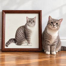 Custom Colored Pencil Pet Portrait | Hand-Drawn Personalized Pet Art
