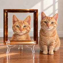 Dimension Series: Multi-Layered 3D Acrylic Pet Portrait - Premium Modern Gift Edition