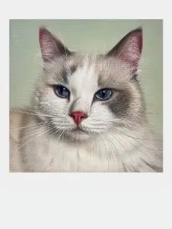 Museum-Grade Oil Pet Portrait