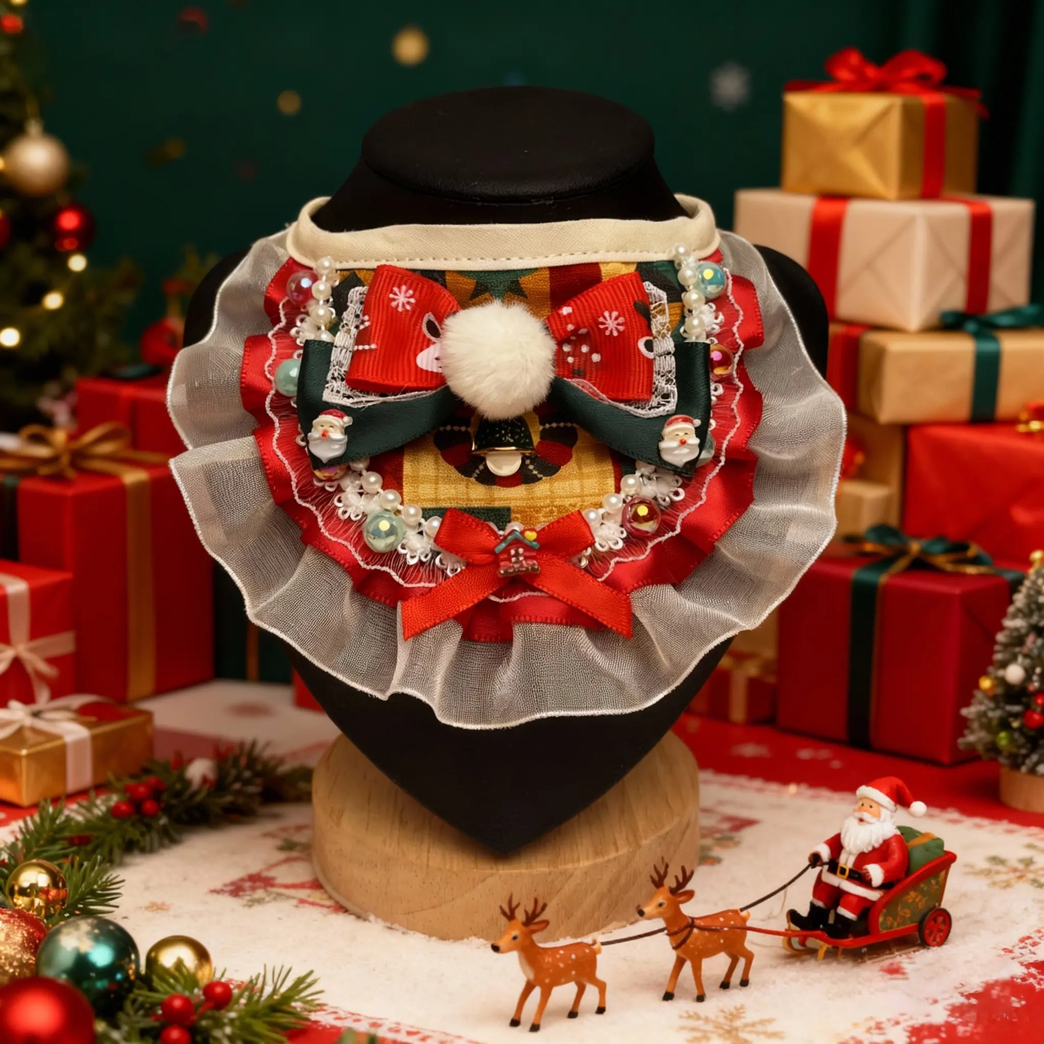Bolapawzi Pet Collar: Various Styles of Bibs for Cats & Dogs